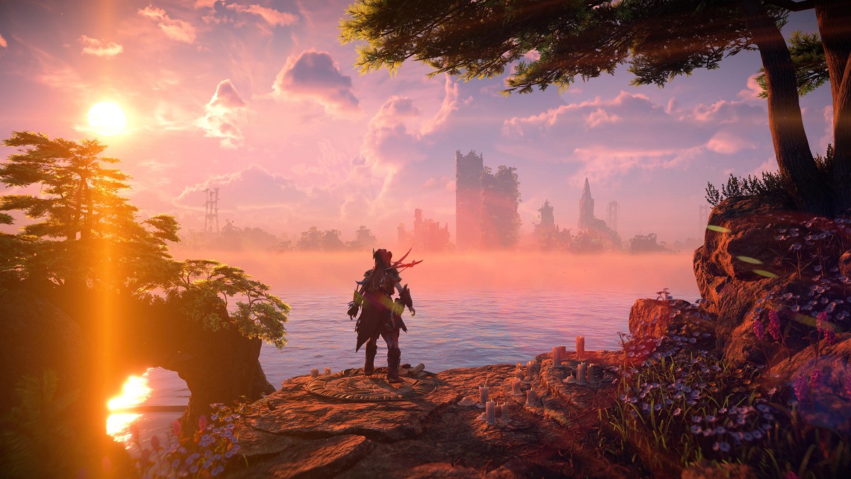Horizon Forbidden West splash